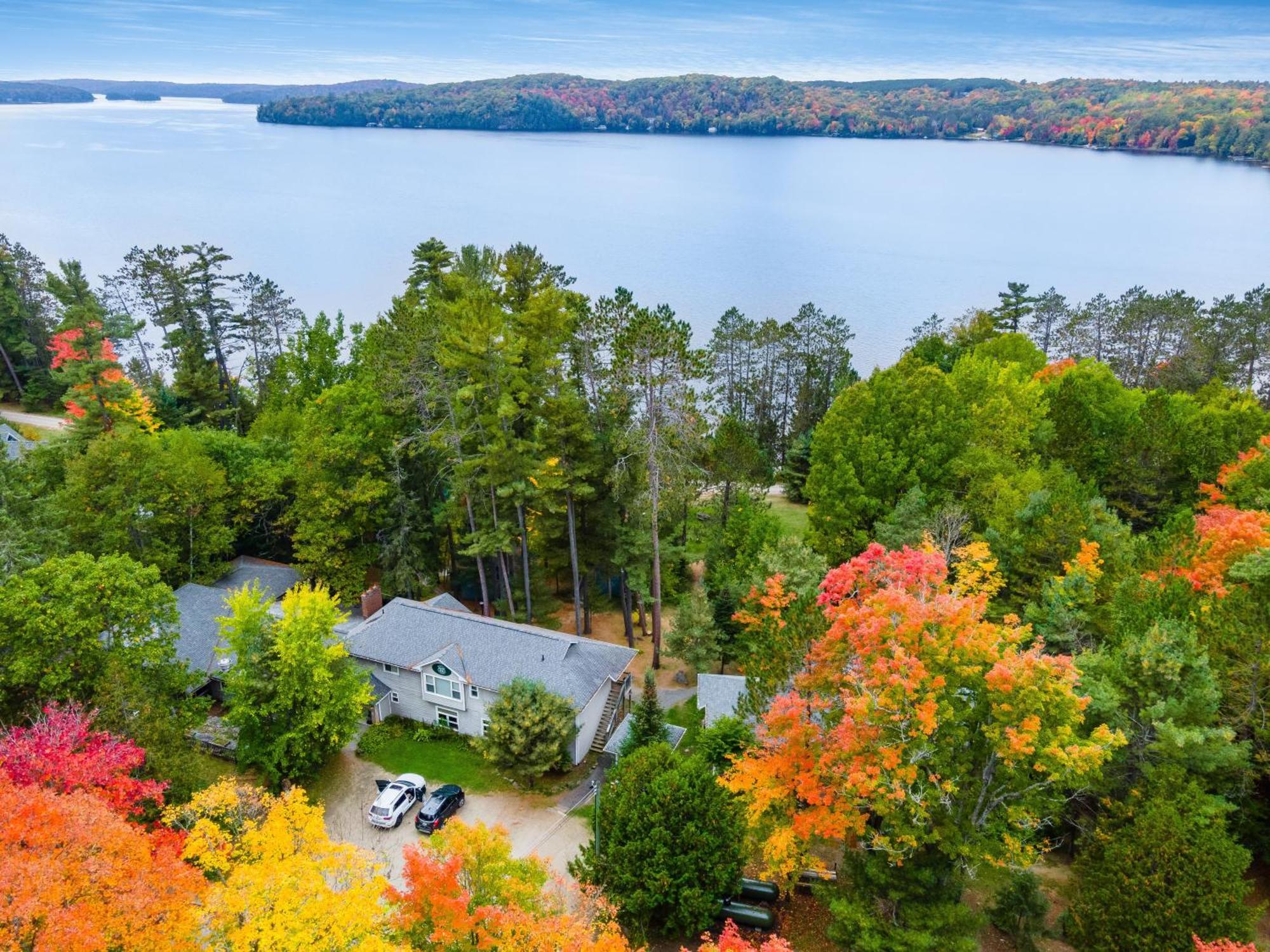 Muskoka Waterfront Retreat Βίλα Dwight Εξωτερικό φωτογραφία